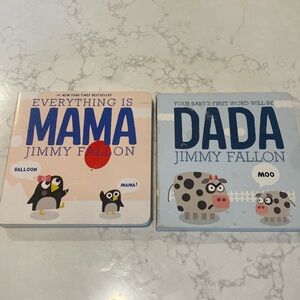 jimmy fallon "mama" and "dada" books